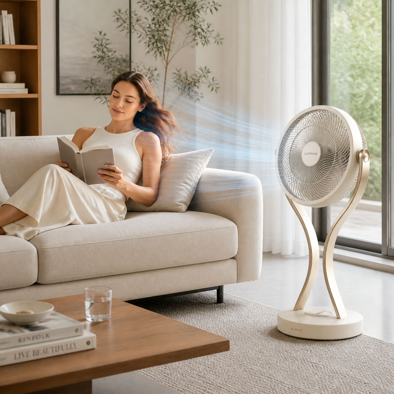 mavelilo ArcStand Smart Pedestal Fan
