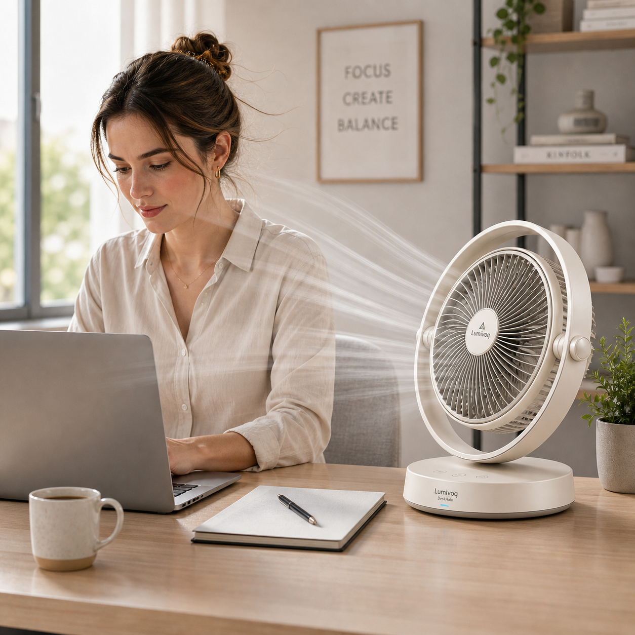 mavelilo DeskHalo Smart Air Fan