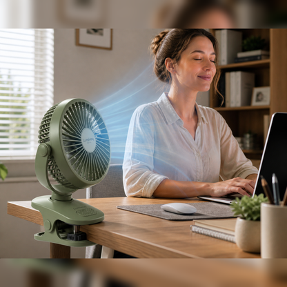 mavelilo ClipCore Travel Smart Fan